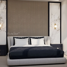Load image into Gallery viewer, FluteSlat London Rose Stone Wall Panel - 51001
