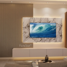 Load image into Gallery viewer, FluteSlat London Rose Stone Wall Panel - 51001

