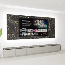 Load image into Gallery viewer, Miami Media Wall - TV Feature Panel &amp; Floor Mounted Units With LED Lights Combo 3
