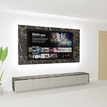 Load image into Gallery viewer, Miami Media Wall - TV Feature Panel &amp; Floor Mounted Units With LED Lights Combo 2
