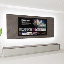 Load image into Gallery viewer, Miami Media Wall - TV Feature Panel &amp; Floor Mounted Units With LED Lights Combo 3

