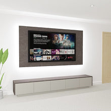 Load image into Gallery viewer, Miami Media Wall - TV Feature Panel &amp; Floor Mounted Units With LED Lights Combo 2
