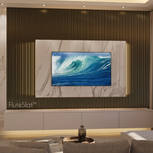 Load image into Gallery viewer, FluteSlat Milan Grey Steel Wall Panel - 704
