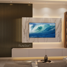 Load image into Gallery viewer, FluteSlat Milan Grey Steel Wall Panel - 704
