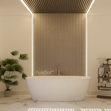 Load image into Gallery viewer, FluteSlat New York Rose Stone Wall Panel - 51001
