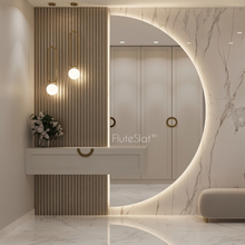 Load image into Gallery viewer, FluteSlat New York Rose Stone Wall Panel - 51001
