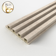 Load image into Gallery viewer, FluteSlat New York Rose Stone Wall Panel - 51001
