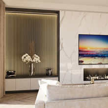 Load image into Gallery viewer, FluteSlat Paris Grey Steel Wall Panel - 704
