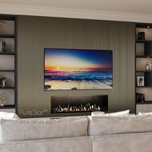 Load image into Gallery viewer, FluteSlat Paris Grey Steel Wall Panel - 704

